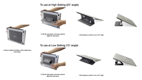 Invisible Laptop Stand