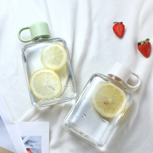 360ml Tritan Flat Water Bottle ( BPA Free )