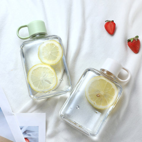 360ml Tritan Flat Water Bottle ( BPA Free )