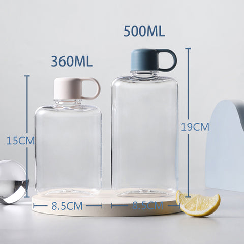 360ml Tritan Flat Water Bottle ( BPA Free )