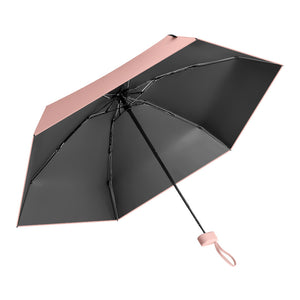 19'' Compact Lightweight Umbrella with UV Coating in Case