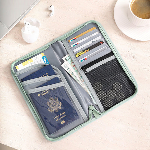 RFID Travel Passport Holder